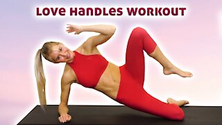 10 Min Best Exercises for Love Handles & Belly Fat, Slim Waist Ab Workout, Obliques, Home Fitness