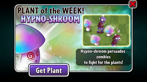 Plants vs Zombies 2 - Penny's Pursuit - Hypno-shroom - August 2022
