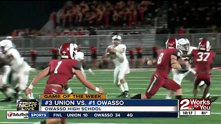 #1 Owasso takes down #3 Union, 34-10 in our FNL Game of the Week