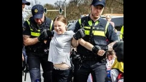 Greta Thunberg Arrested At Climate Change Protest
