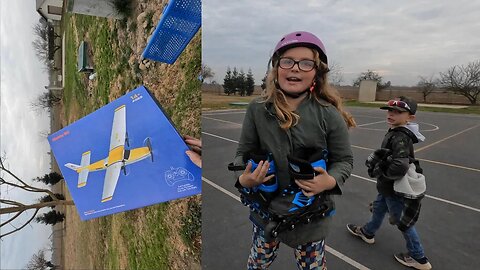 How NOT to Fly A PLANE!!! Testing out a Vecktodisy RC Plane.