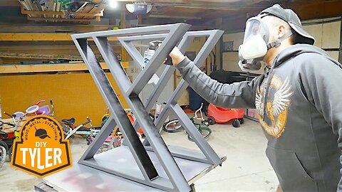 DIY Farmhouse Metal X Design Table Legs | Production ready Metal Table Leg Design | Metal Working