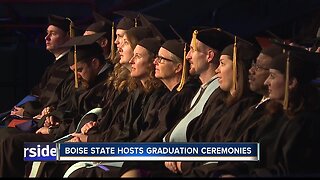 Boise State graduates attend commencement ceremony