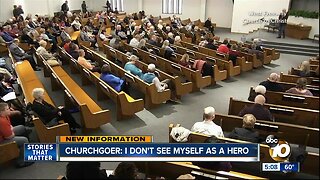 Churchgoer kills gunman at Texas service