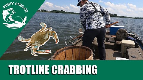 Trotline crabbing on Chesapeake Bay, Maryland 2022
