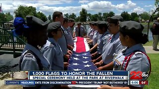1000 Flags: Honoring our fallen service members