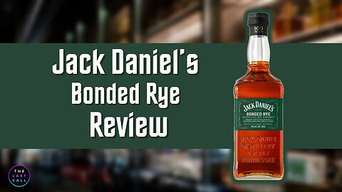 Jack Daniel's Bonded Rye Whiskey Review!