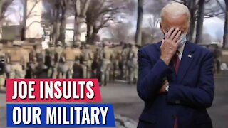 Joe Biden Has NO RESPECT For our Military