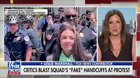 Lisa Boothe on AOC Faking Being Handcuffed: ‘She Is the Jussie Smollett of Congress’