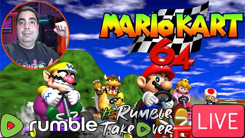 LIVE Replay - Mario Kart 64 [Switch] - START YOUR ENGINES!!! [8/1/2023]