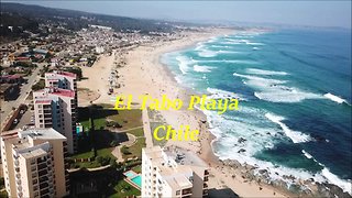 El tabo Beach in Chile