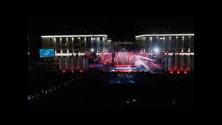 Drone Footage Of An Open Air Concert