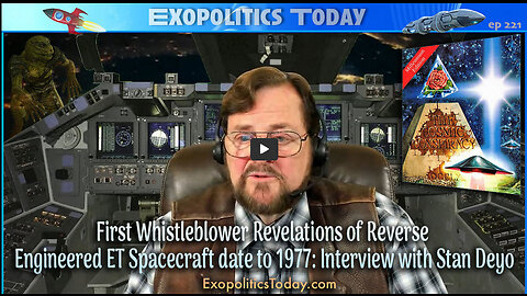 First Whistleblower Revelations of Reverse Engineered ET Spacecraft date to 1977: Stan Deyo