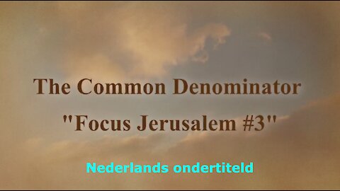 Focus Jerusalem - Week 3, 27/05/2021 - Nederlands ondertiteld