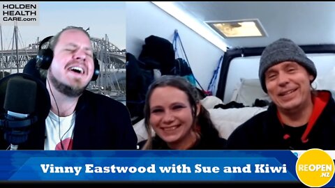 Sue and Kiwi LIVE From Marsden Point Refinery! The Vinny Eastwood Show