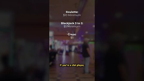 Las Vegas Table Minimums: Ellis Island Casino
