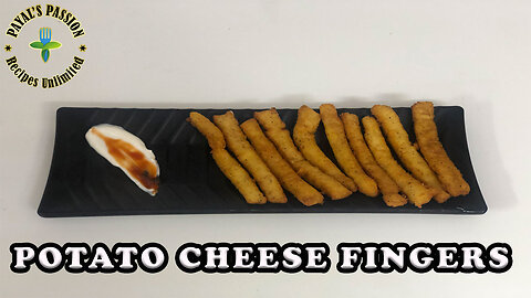 How to Make Crispy Potato Cheese Fingers at Home | Crispy Potato Cheese Sticks | Easy Snack Recipes