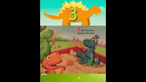 1 MINUTE READ ALOUD: Five Little Dinosaurs (#shorts #short #youtubeshorts #shortsvideo