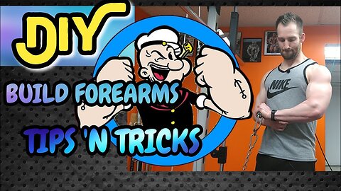 Build Forearm Size And Grip With DIY Gym!