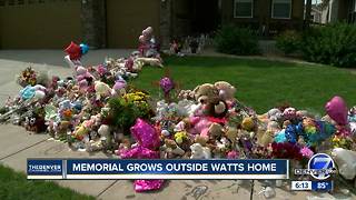 Memorial grows outside Watts family home in Frederick