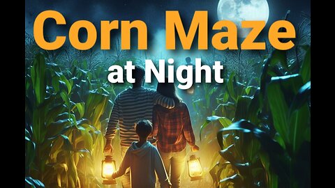 Nighttime Corn Maze - Sasser Georgia