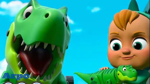 Living Toy Dinosaur! - ARPO The Robot - Funny Kids Cartoons - Kids TV Full Episodes