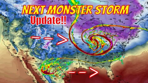 Next Monster Storm & Arctic Blast Update! - The WeatherMan Plus Weather Channel