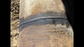 Welding 20” Casing Pipe for a Road Crossing