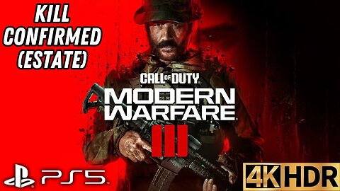 Call of Duty: Modern Warfare III Open Beta | KILL CONFIRMED ON ESTATE | PS5 | 4K HDR (No Commentary)