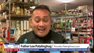 Father Leo Patalinghug, Founder & Director, Platinggrace.com - PRIEST COOKS FOR HOMELESS FOR CHRISTMAS