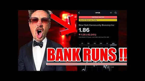BREAKING !!!!!! LAST WARNING. BANK RUNS IMMINENT !!!!!! NYCB JUST COLLAPSED 🚨🚨🚨🆘🆘🆘📉📉📉