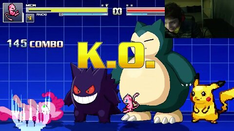 Pokemon Characters (Pikachu, Gengar, Snorlax, And Mew) VS Pinkie Pie In An Epic Battle In MUGEN