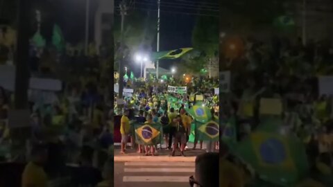Manifestação - Nordeste - Maranhão frente Exército 24BC São Luís