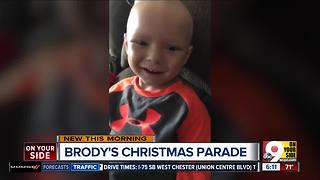 Brody's Christmas parade