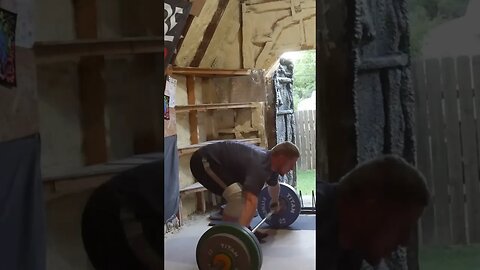 105 kg / 231 lb - Snatch Double - Weightlifting Training