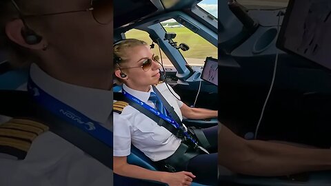 👩🏼‍✈️ Vilnius Takeoff #pilot #aviation #airbus