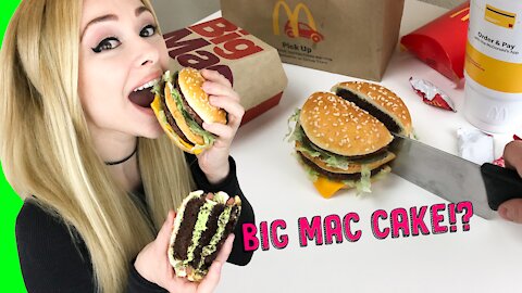 How to make a cake that looks just like a Big Mac