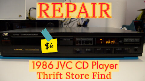 Repairing an Old Audio CD Player Was It Worth It? | Retro Repair Guy Episode 3