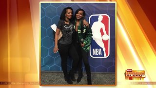 Chatting with Bucks Host Melanie Ricks after All-Star Weekend