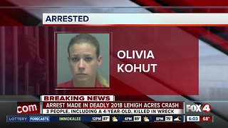 Vehicular homicide charges filed in triple fatal crash in Lehigh Acres