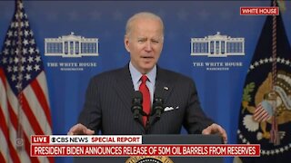 Biden: We Will Reduce Our Oil Reliance As We Shift To Clean Energy