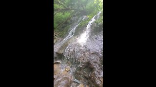 A beautiful waterfall