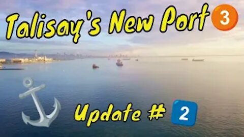 Talisay Port 3 ⚓ - The Container Port Update #2 with a Glimpse of CCLEX in the distance