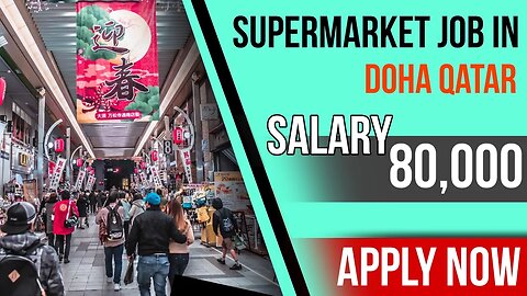 Supermarket Job In Doha Qatar | Urgent Requirement Job | Plumbing Job | Apply Now | @gulfvacancy07