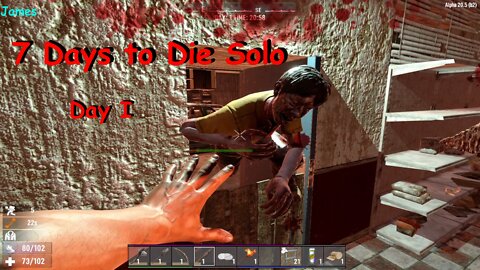 7 Days to Die : A Bad first day