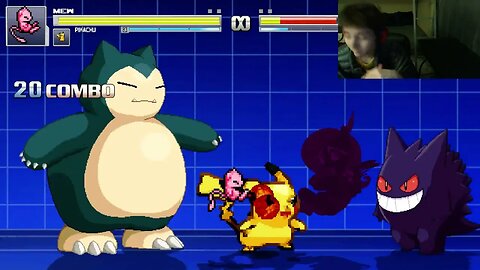 Pokemon Characters (Pikachu, Gengar, Snorlax, And Mew) VS Fluttershy In An Epic Battle In MUGEN