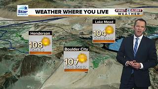 13 First Alert Weather for June 25, 2018