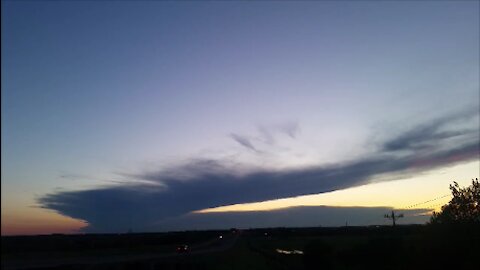 A Sunset In Anadarko, Oklahoma