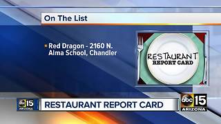 Restaurant Report Card: 9 Valley restaurants fail health inspection in September