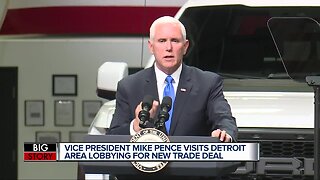 Mike Pence visits Detroit